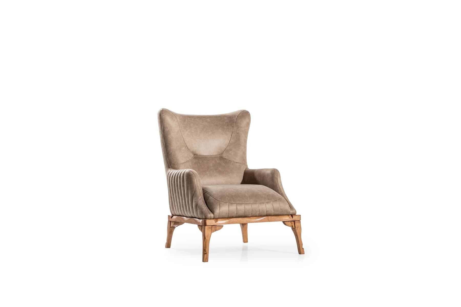 Tetra Fauteuil Bergère Crème