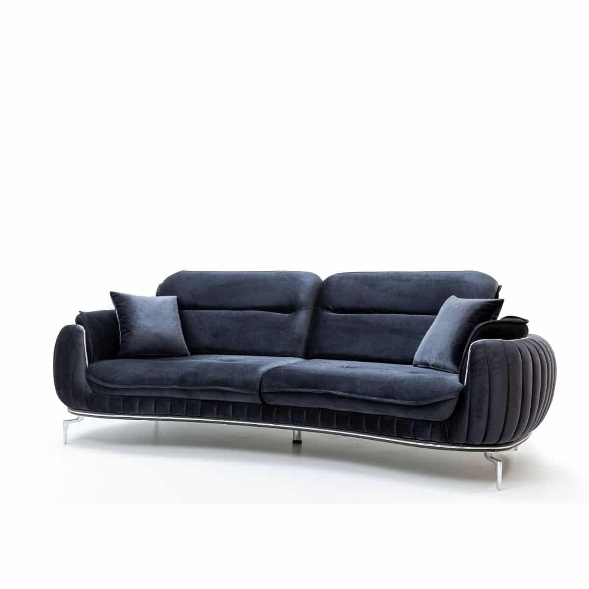 Platin Canapé 3 Places Anthracite