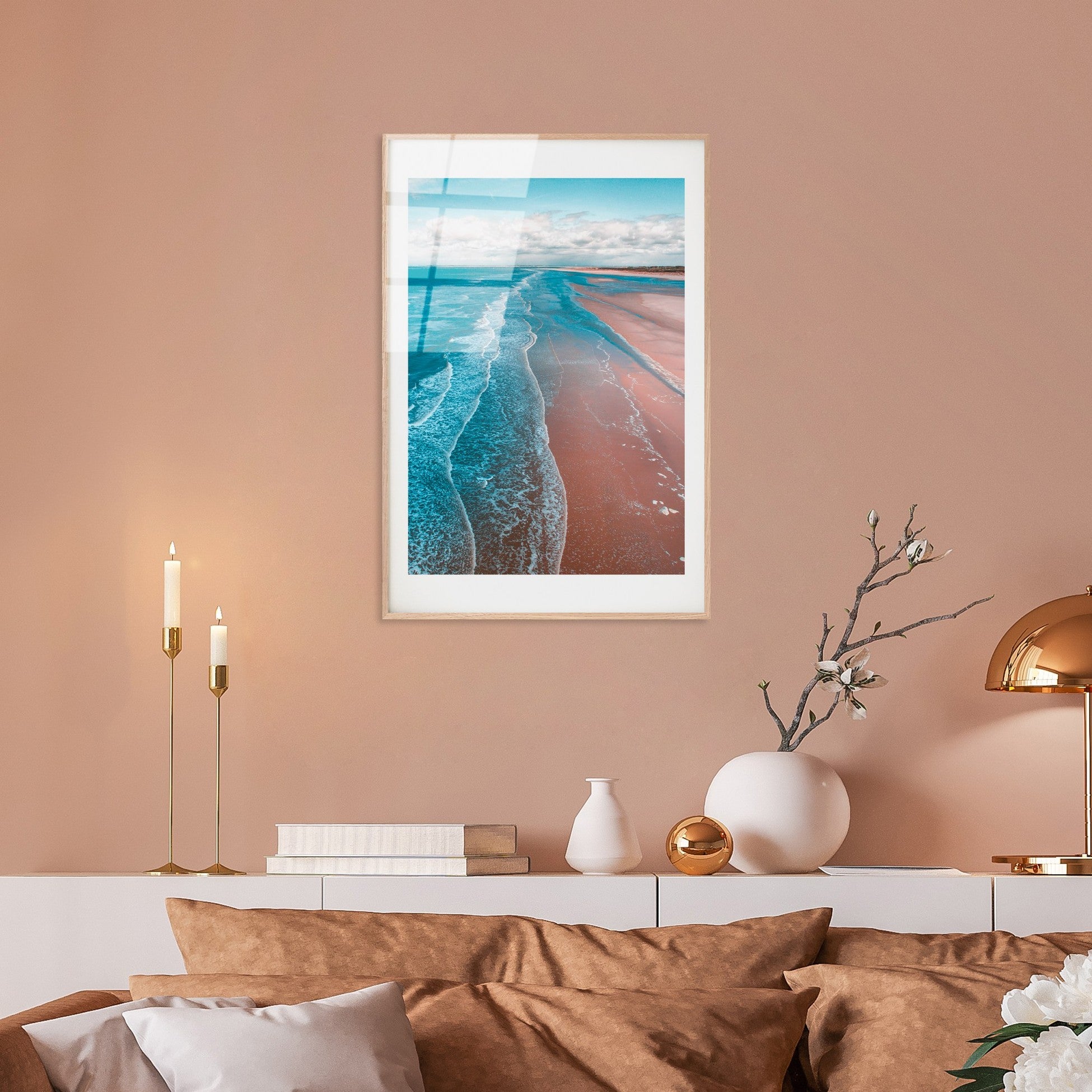 Peinture en verre trempé décoratif UV-1057 - 30 x 45