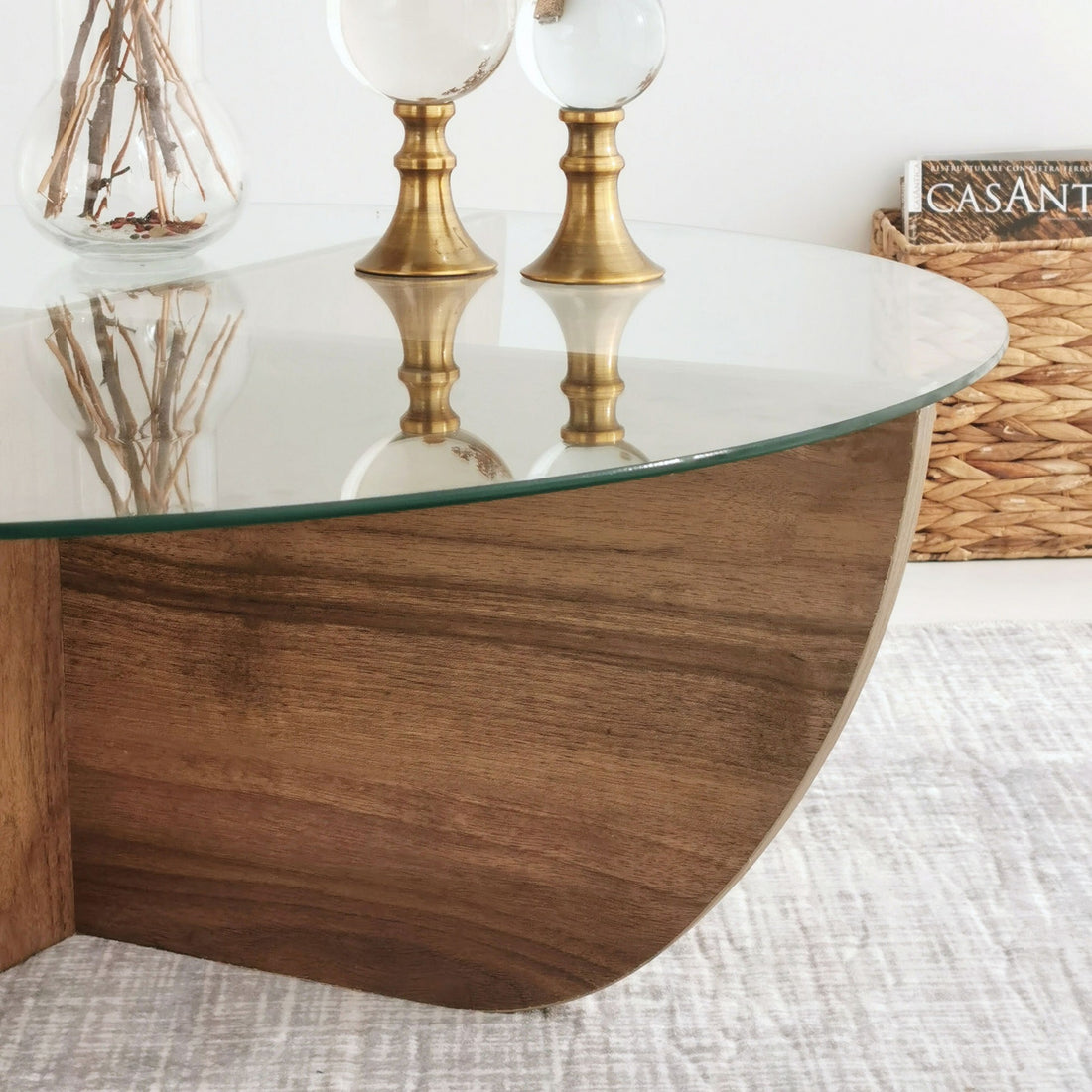 Table basse Lily - Walnut