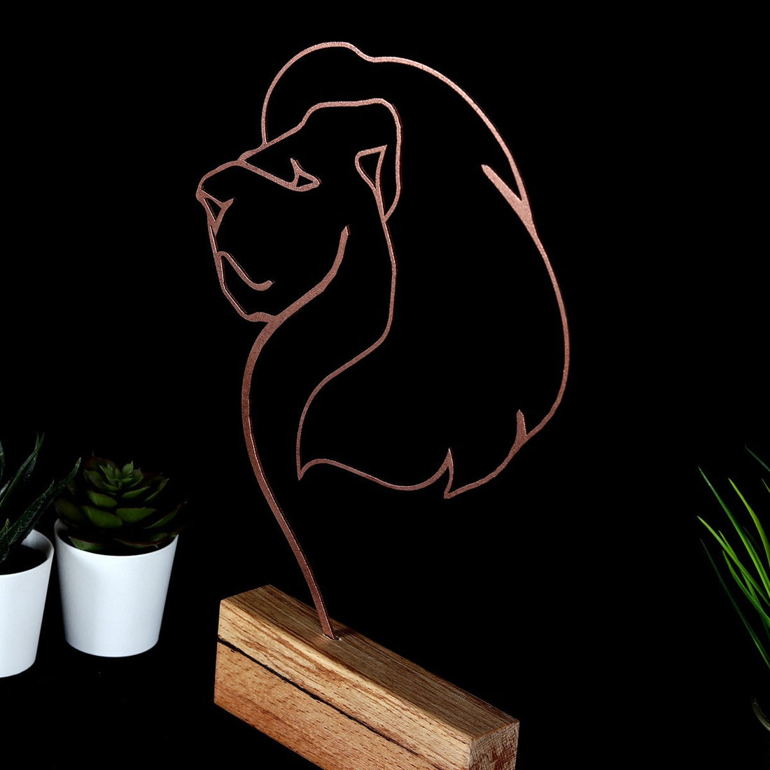 Objet décoratif Lion - Bronze