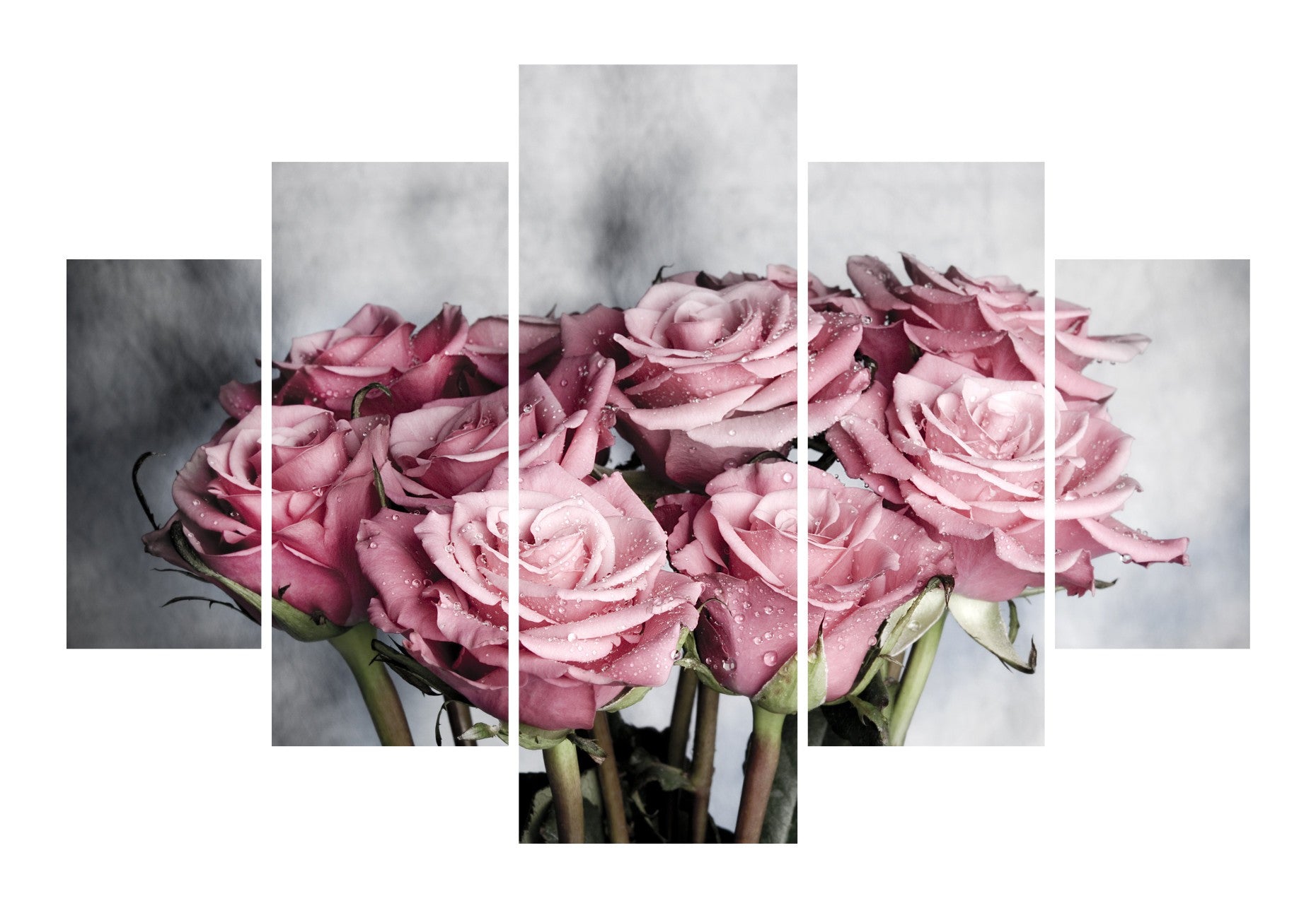 Peinture décorative MDF (5 pièces) ST109