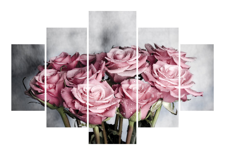 Peinture décorative MDF (5 pièces) ST109