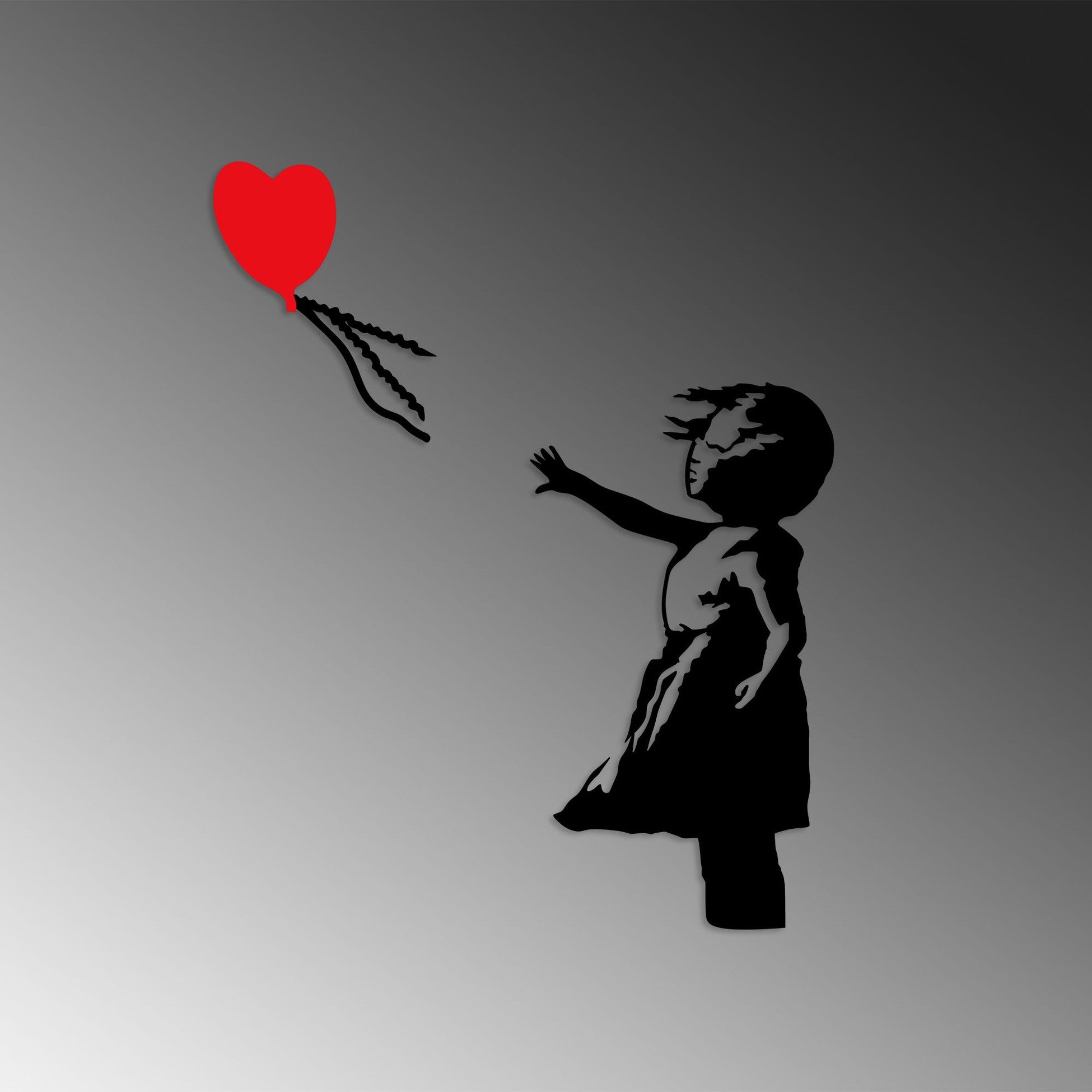 Accessoire mural en métal décoratif Banksy - 13