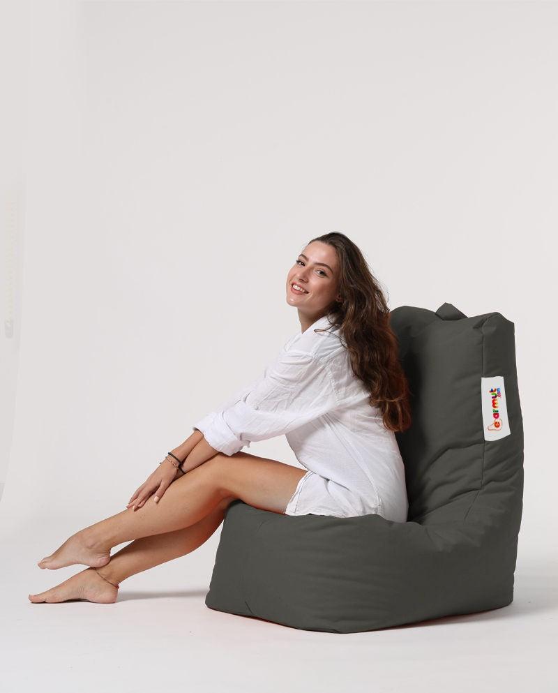 Sac de haricots de jardin Diamond - Fume