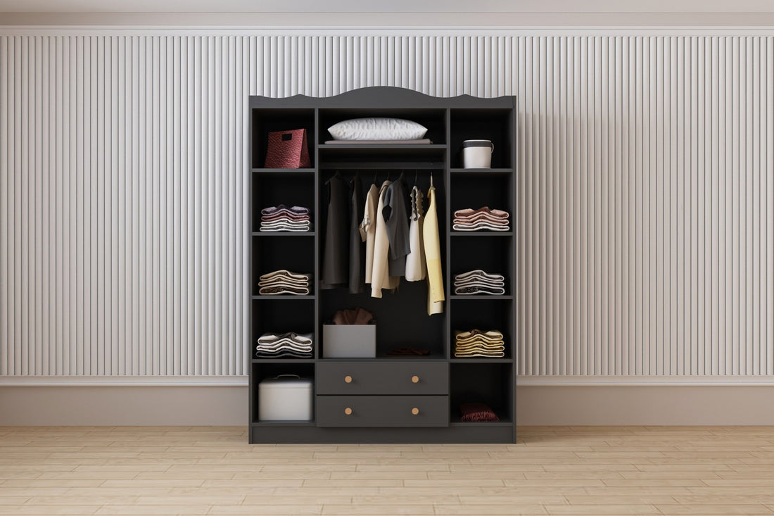 Ensemble de chambres jeunes Lavinia 004 - Anthracite