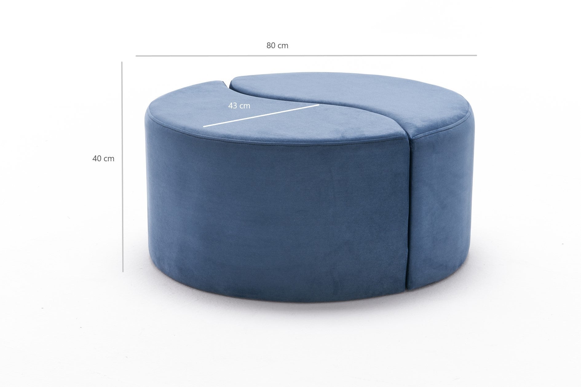 Pouf Alis Puf - Blue
