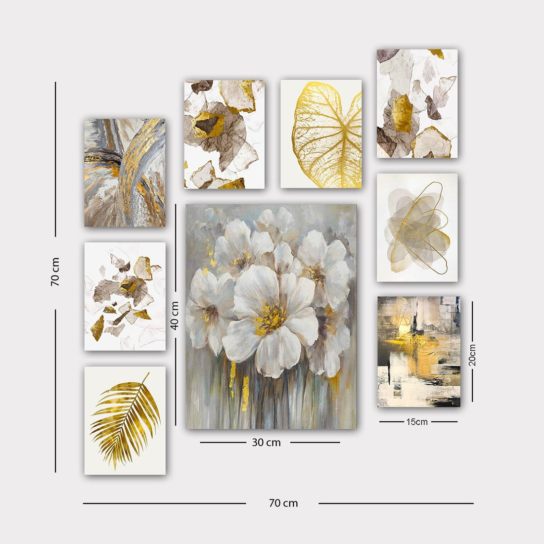 Peinture décorative MDF (9 pièces) 9MDF04YS