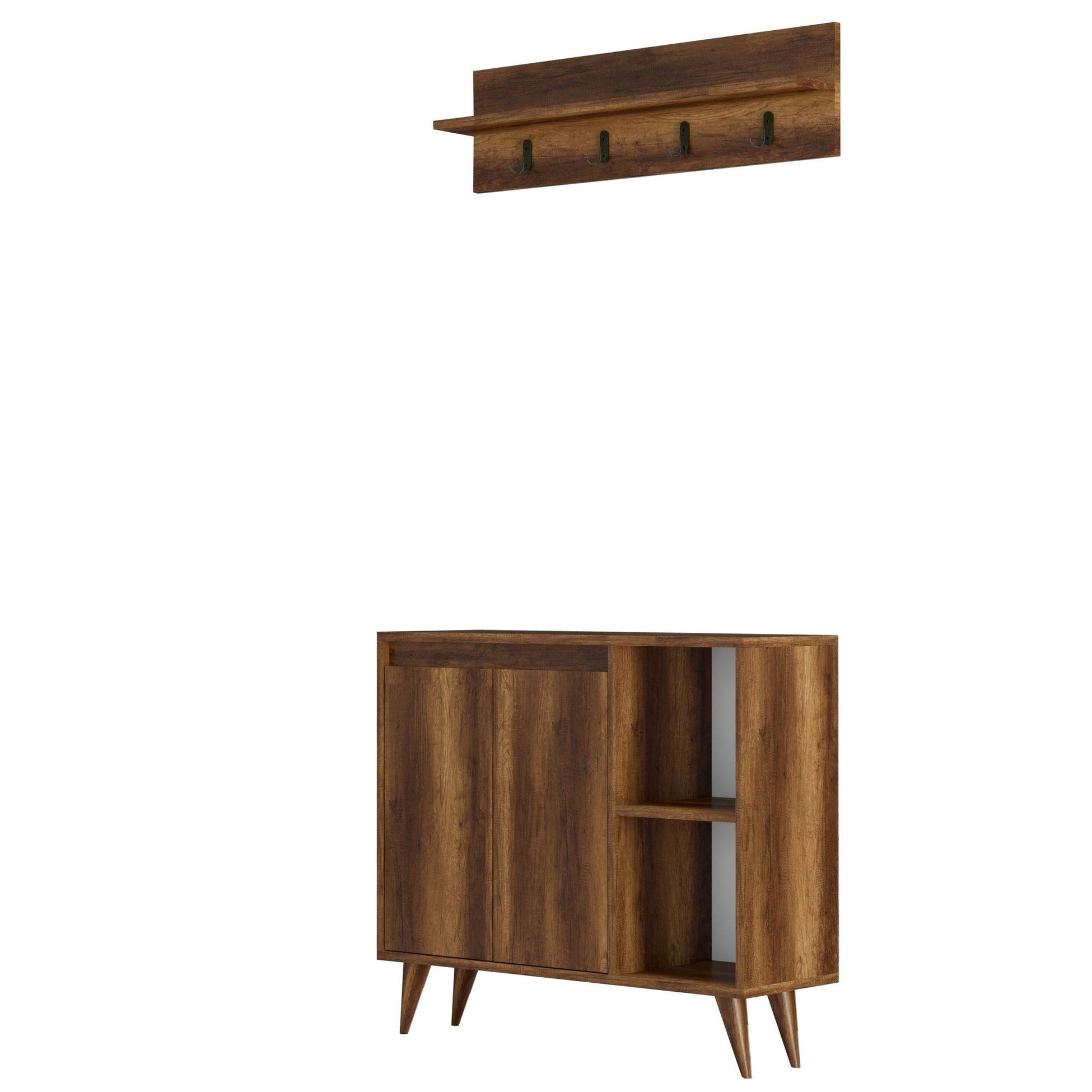 Meuble à chaussures Aristo Shoe Cabinet - Walnut