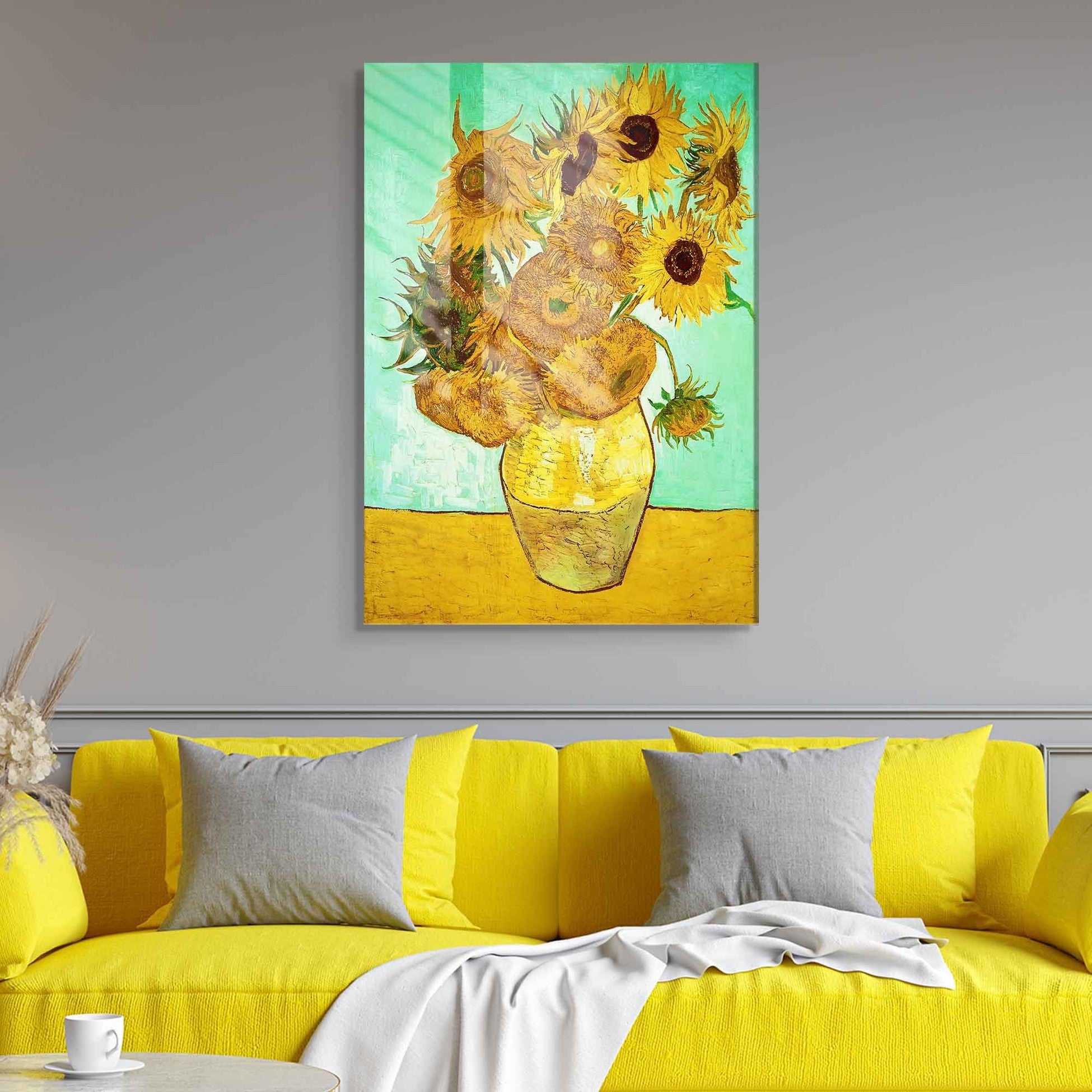 Peinture en verre trempé décoratif 2291 - 70 x 100