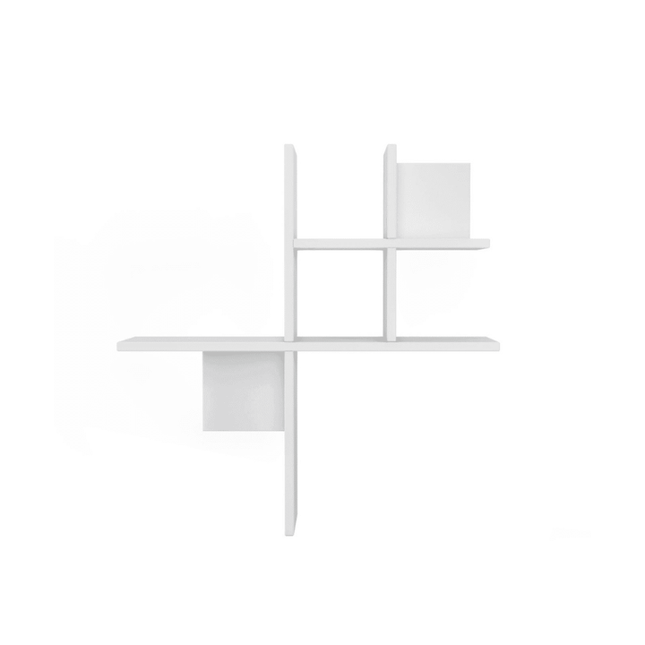 Balance Etagère murale en bois blanc
