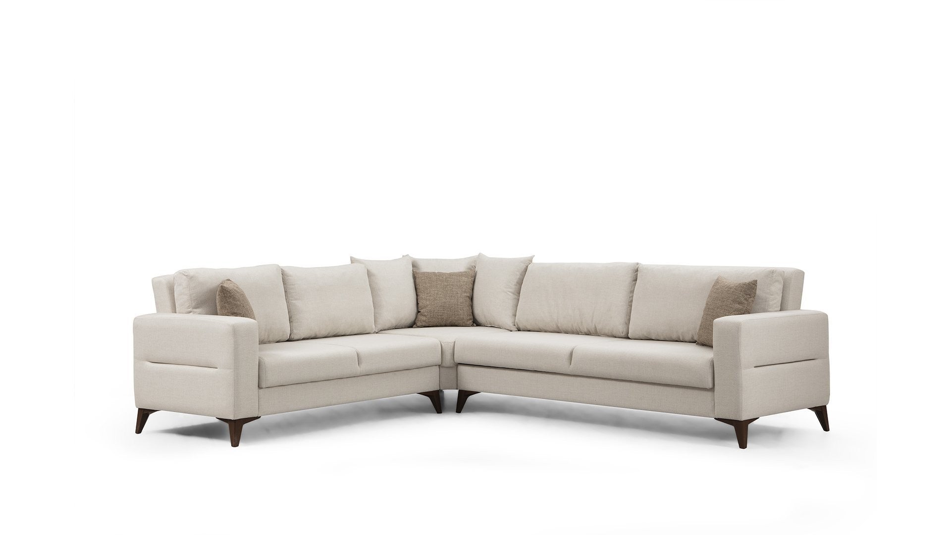 Canapé d'angle Kristal 3+Corner+2 - Beige