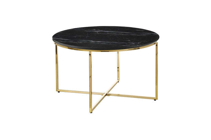 Londra Pieds Gold Table Basse