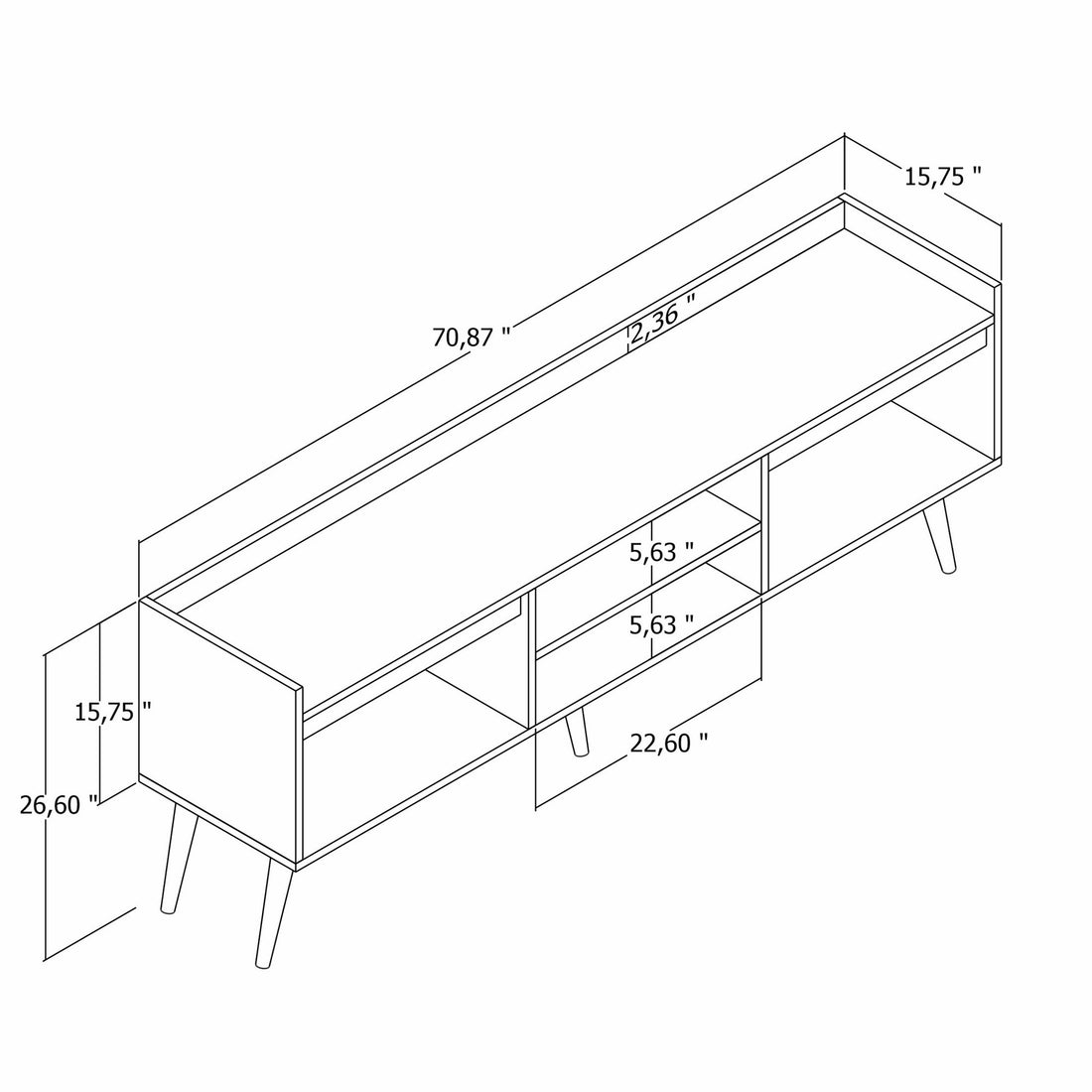 Meuble TV Ostard - 2