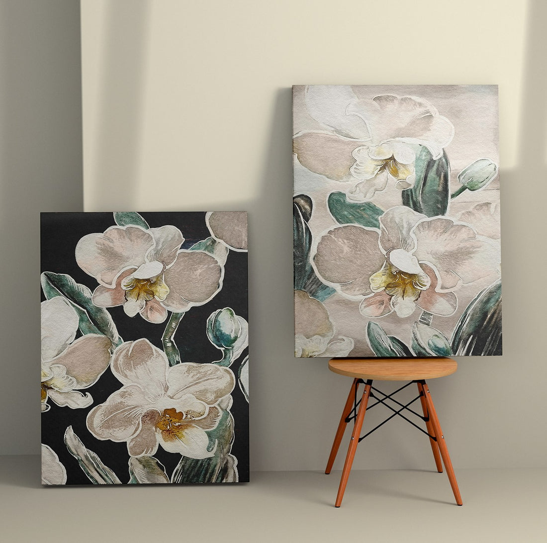 Peinture décorative en toile (2 pièces) 2KNV4303 - 50 x 70