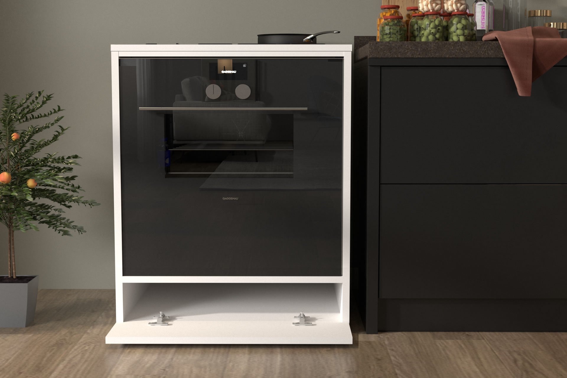 Armoire à four Gefen - White