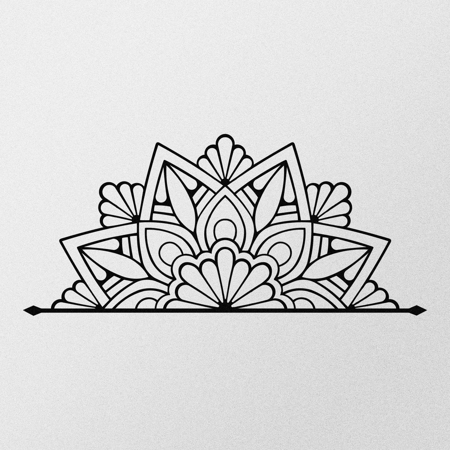 Accessoire mural en métal décoratif Guzeste