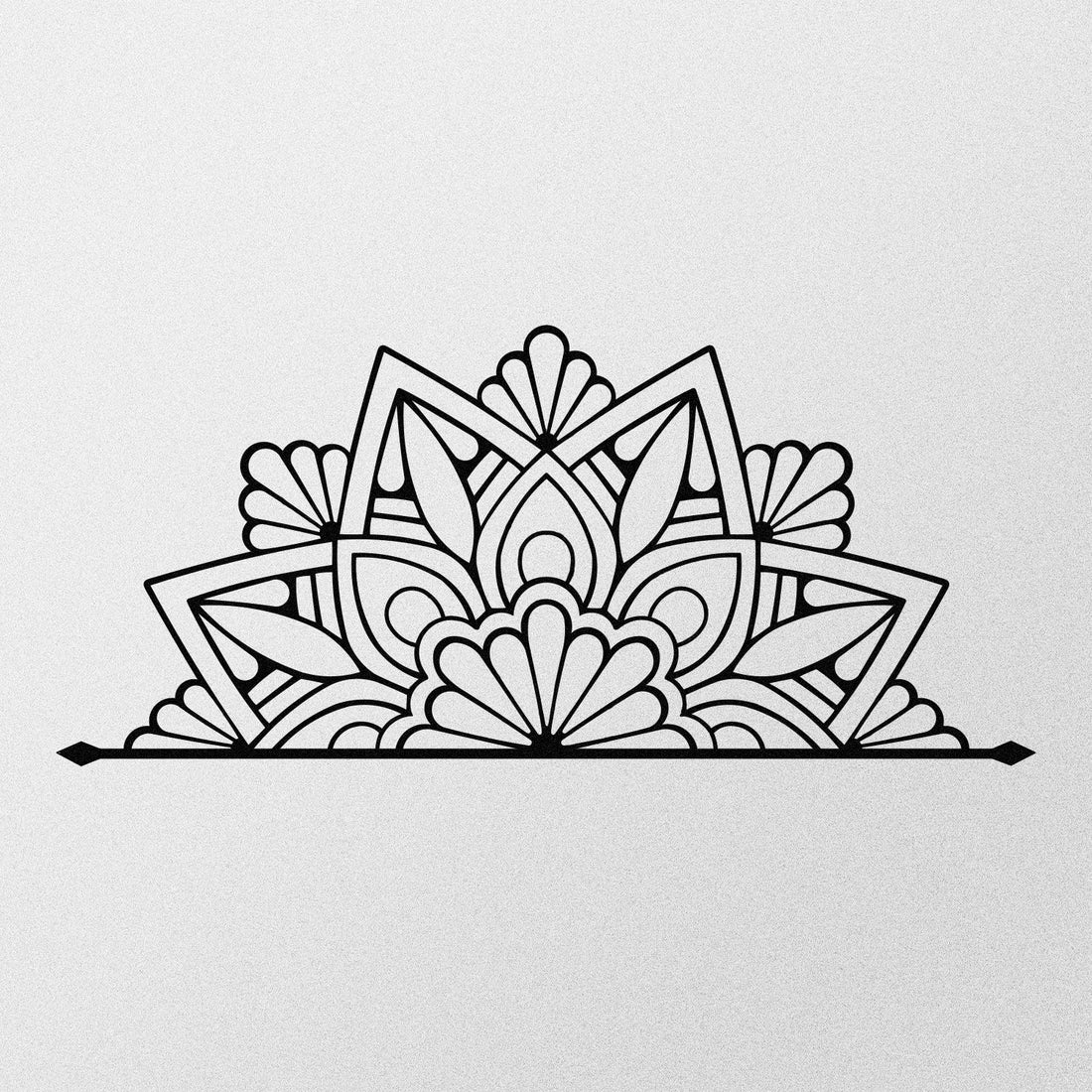 Accessoire mural en métal décoratif Guzeste