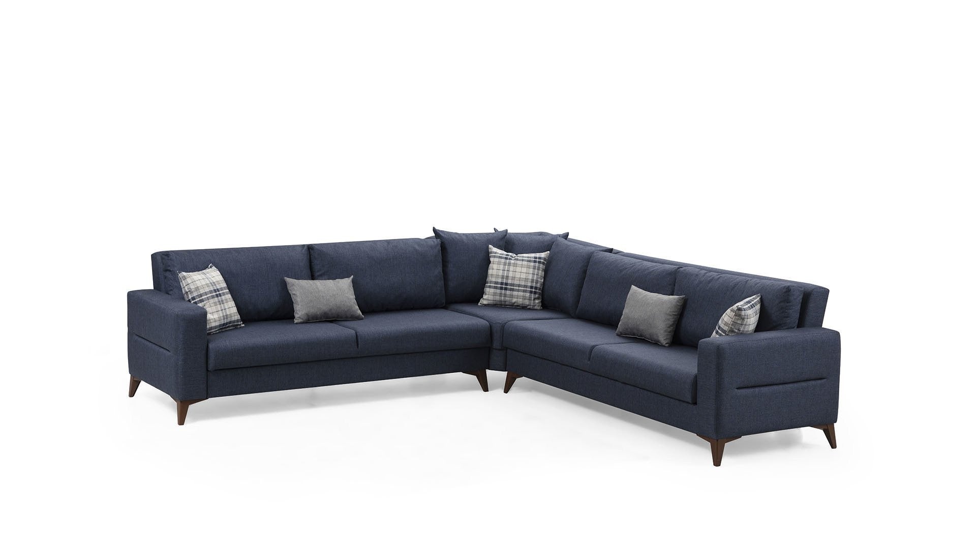 Canapé d'angle Kristal 3+Corner+3 - Anthracite