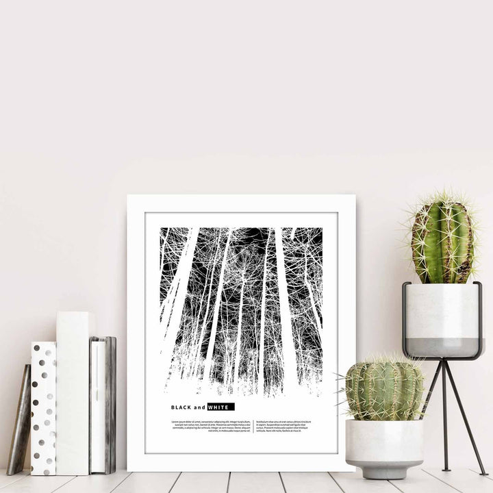 Peinture mdf encadrée décorative BCT-011