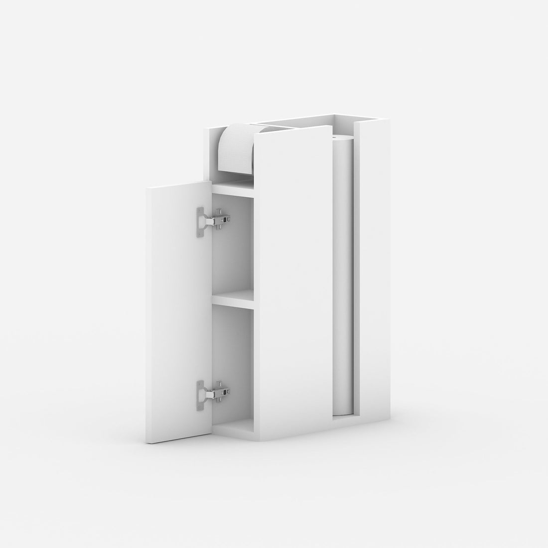 Armoire de toilette Paper - White