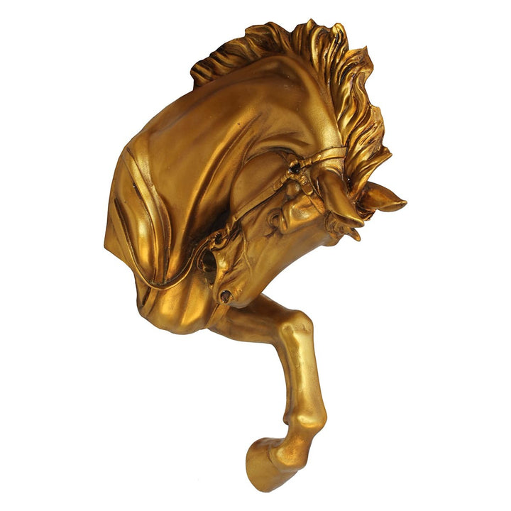 Ornement mural en forme de cheval