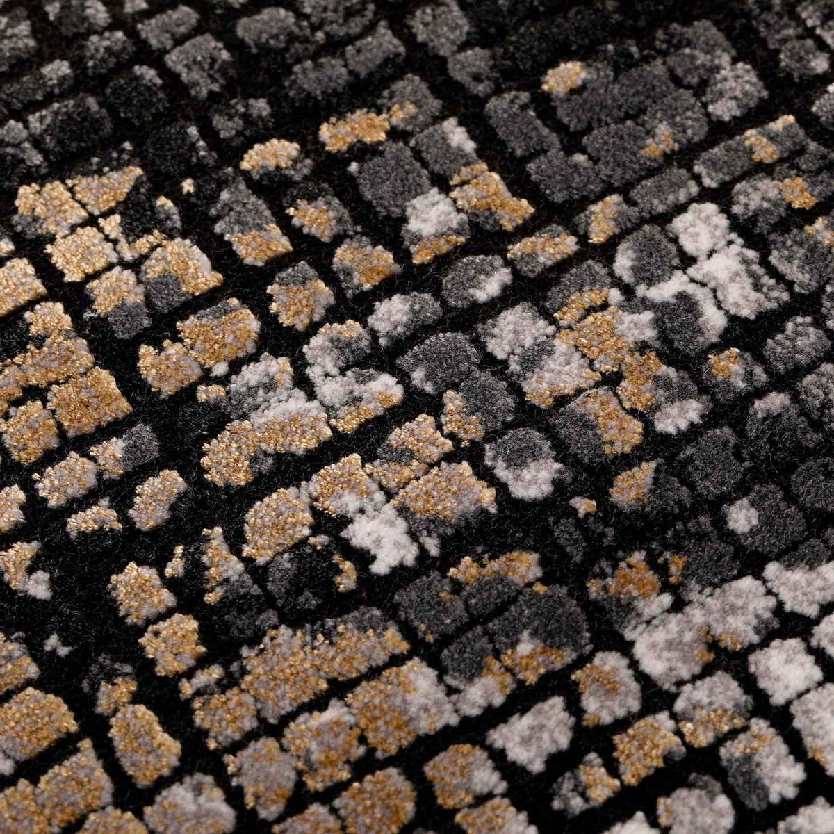 Noir 33800 Tapis Bambou Rond