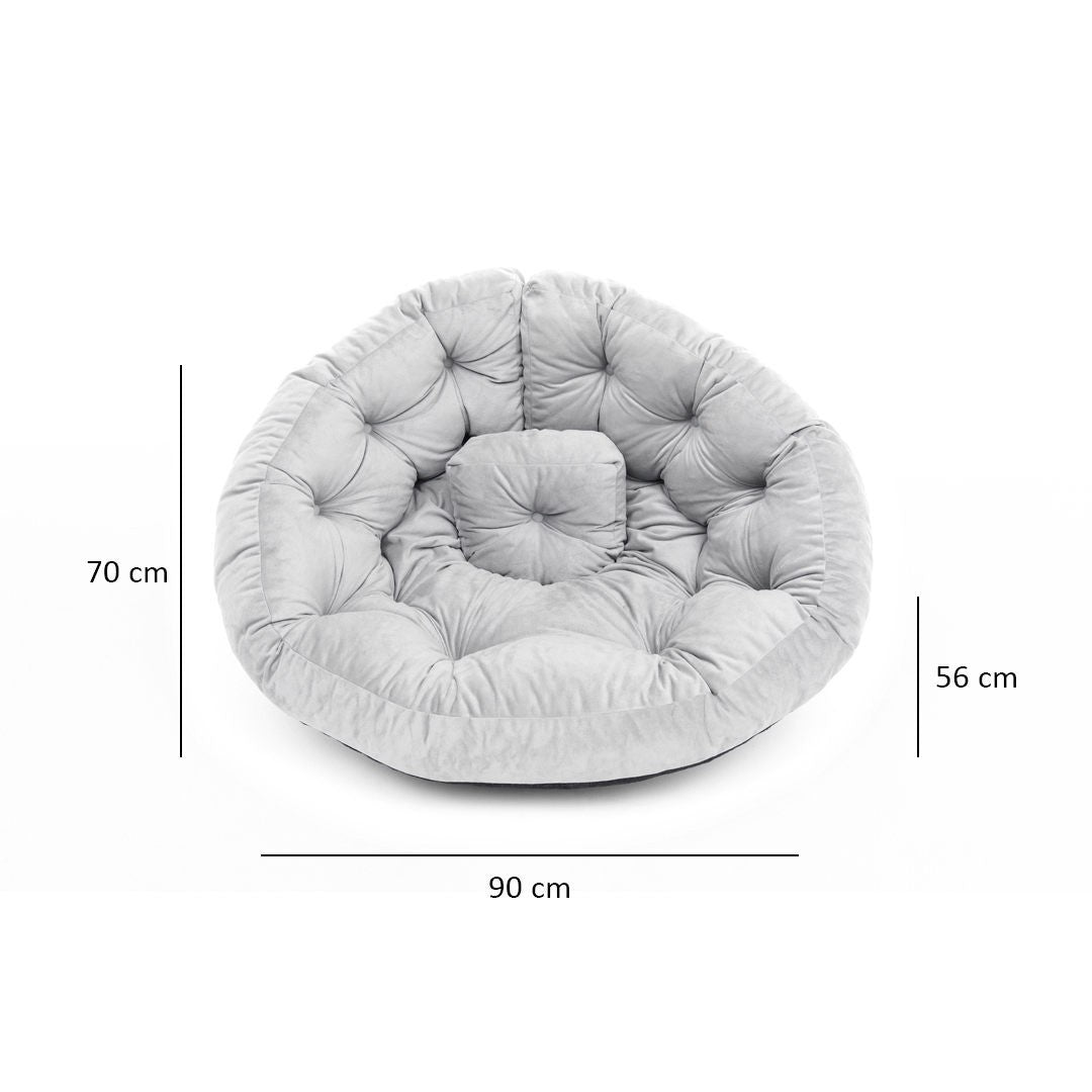 Pouf Kiku Large - Grey