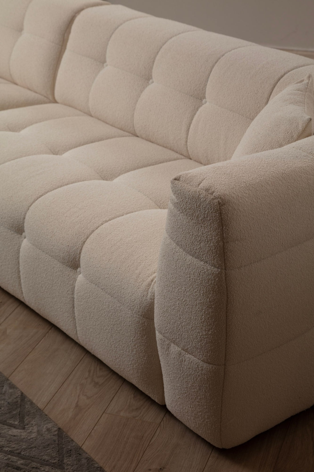 Canapé d'angle Cady 3 Seater Left - Beige