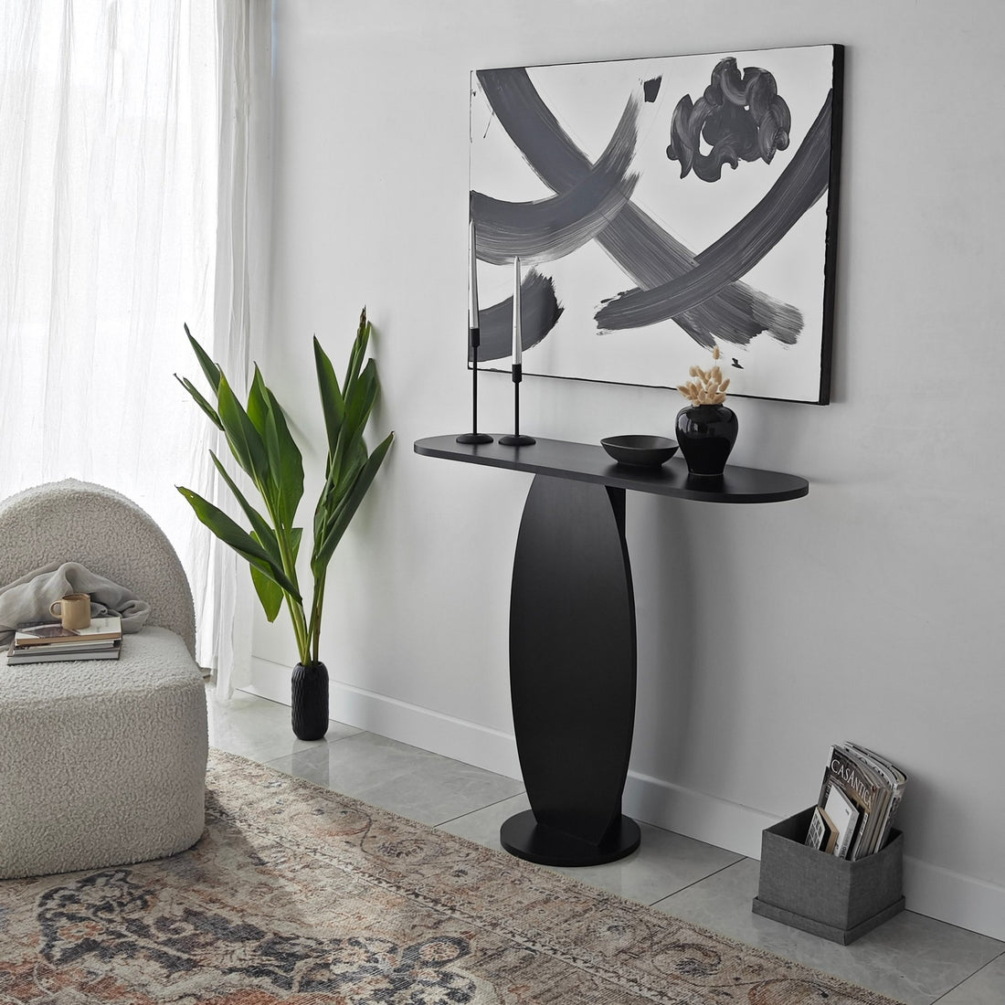 La commode Ellittica - Anthracite