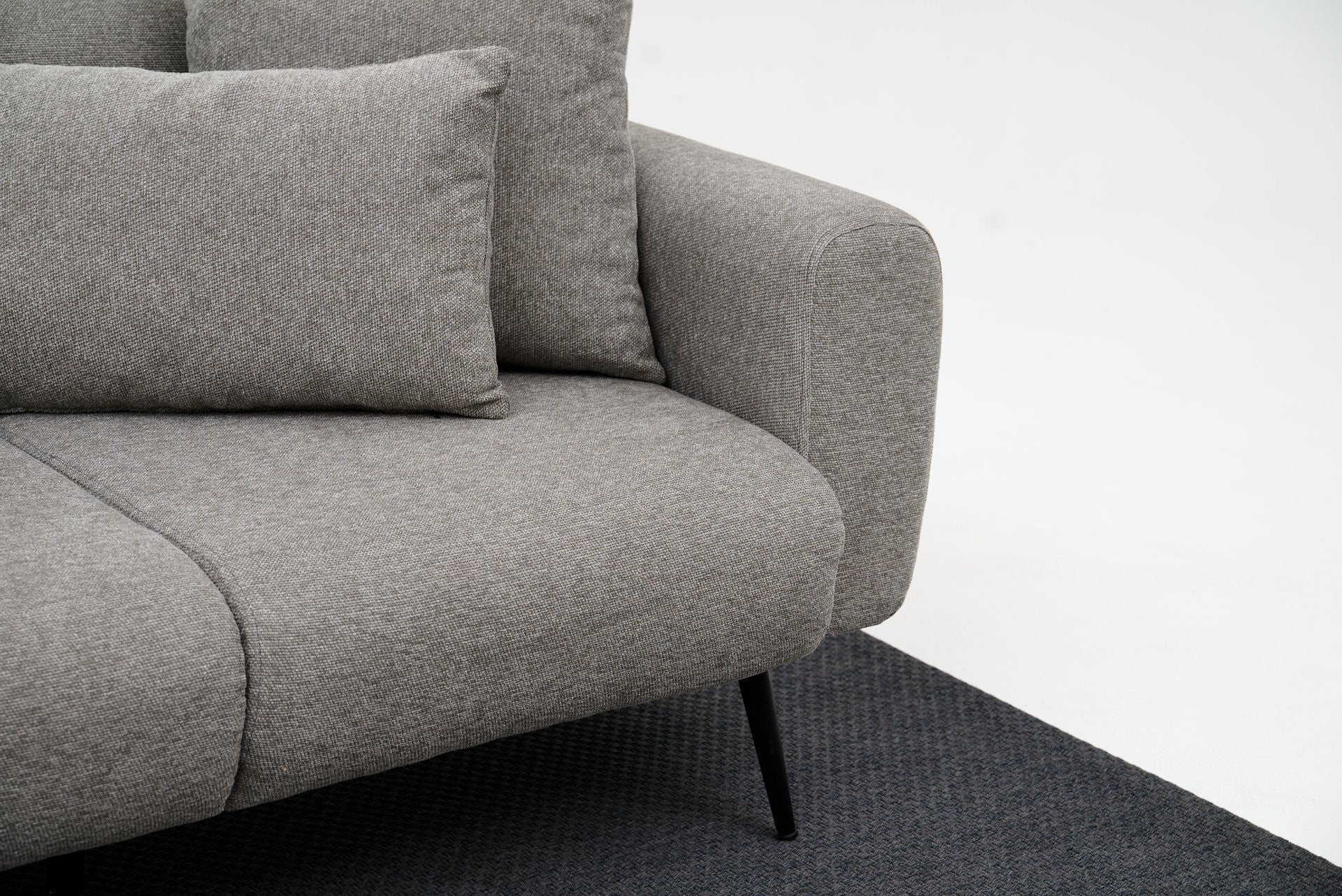 Canapé d'angle à gauche Imos Tissu Gris clair