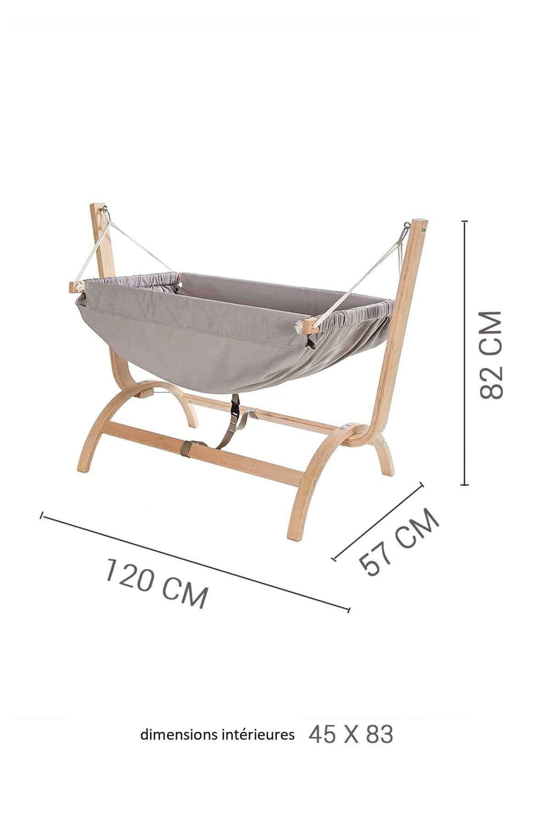 Hamac pour bébé bois