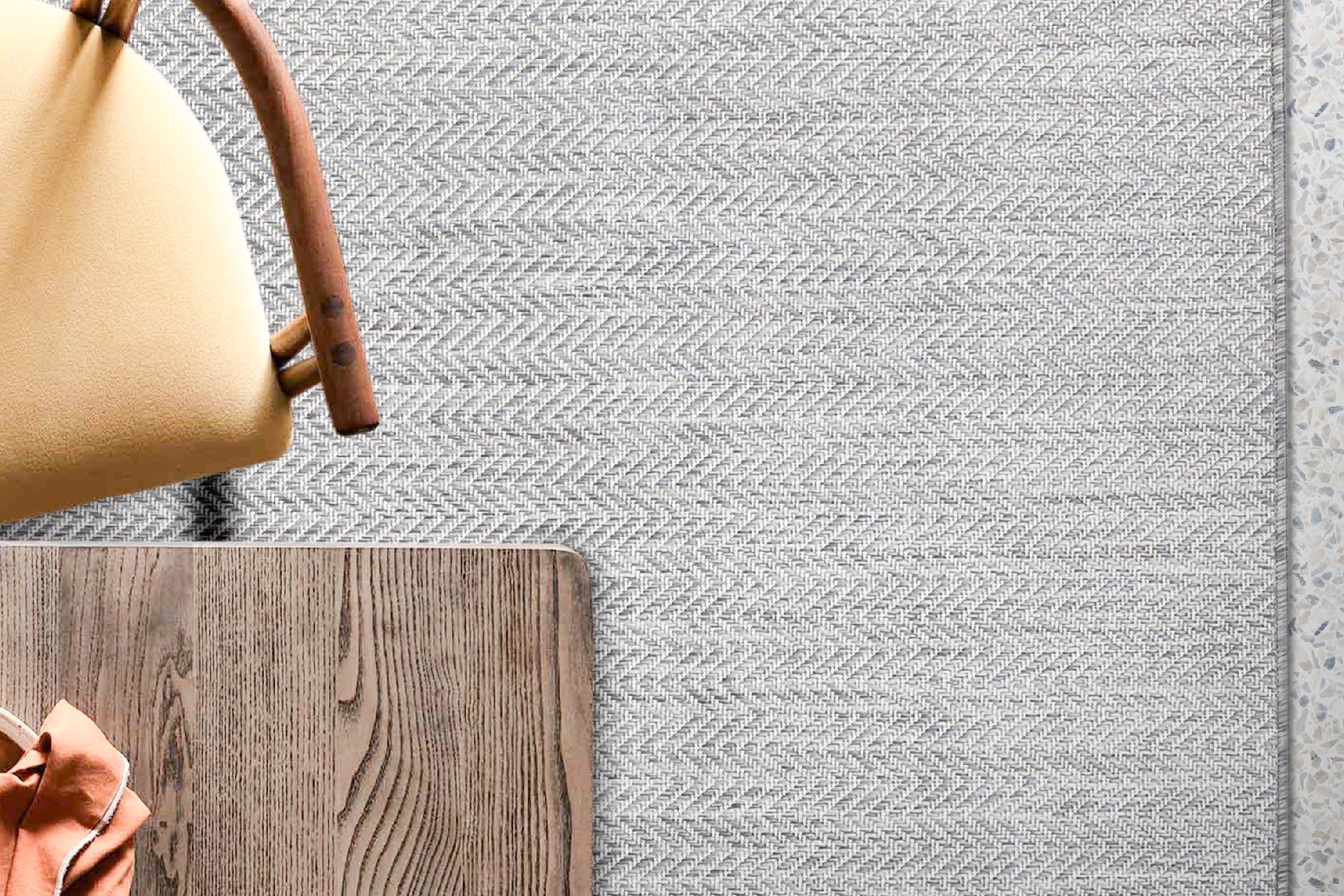 Tapis (200 x 290) 20522A Fresco - Anthracite, White