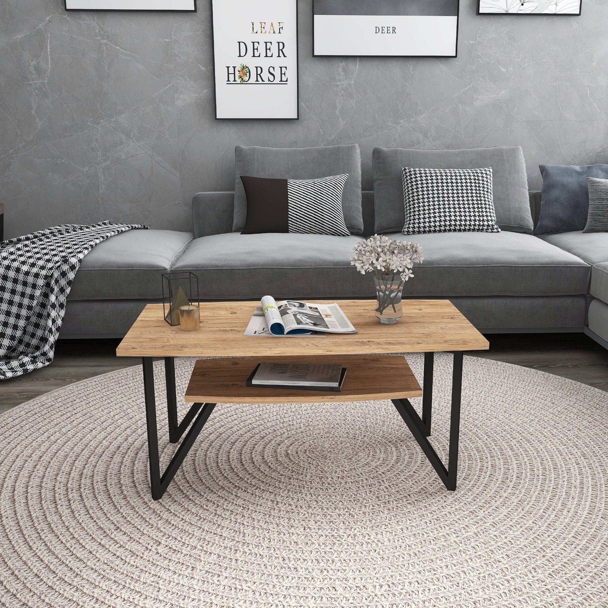 Table basse Asens 50 - Atlantic Pine