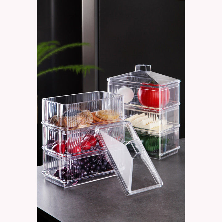 Storage Box Set (6 Pieces) Dıkdortgenakrlk - 6