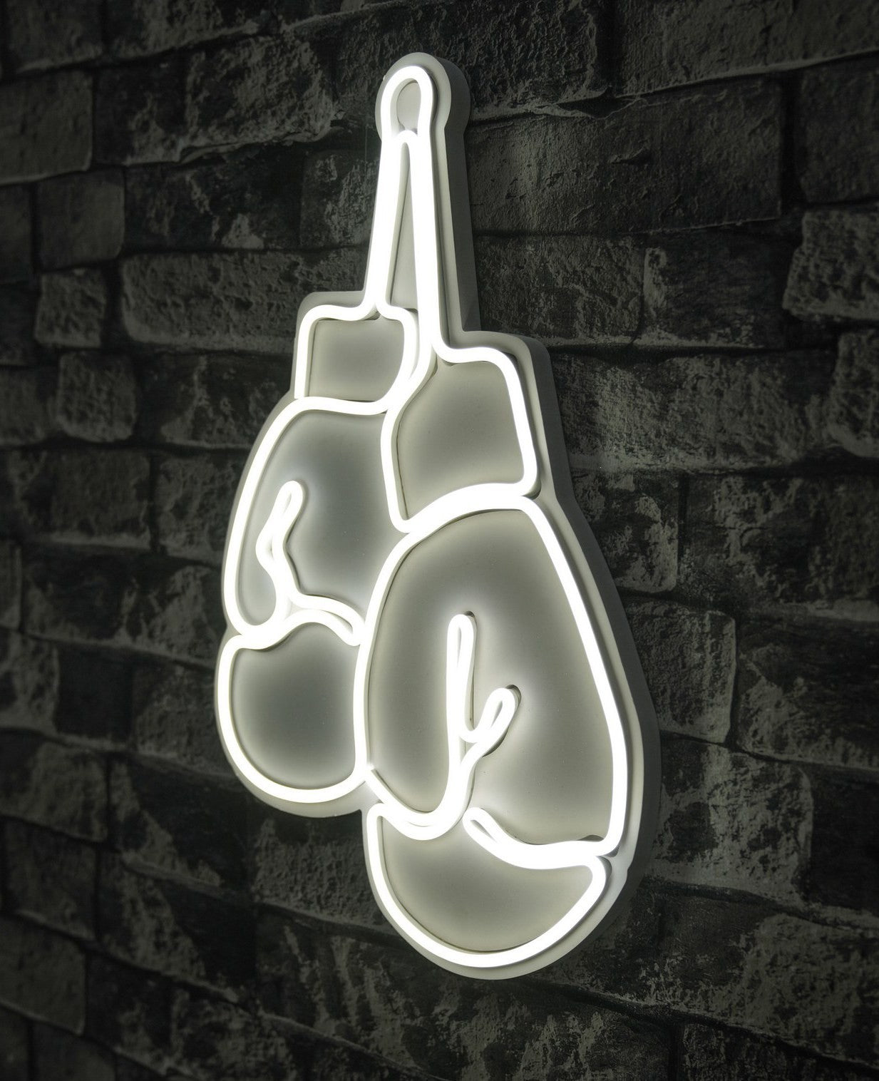 Éclairage LED en plastique décoratif Boxer - White