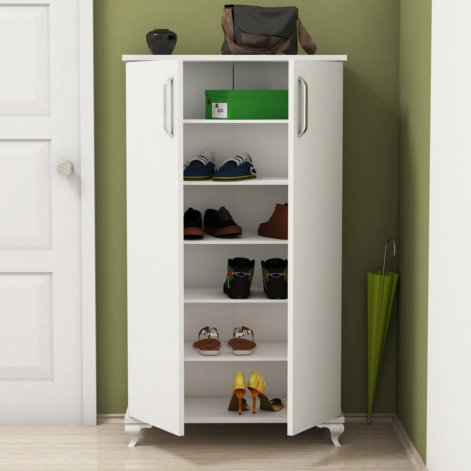 Meuble à chaussures Ari - White