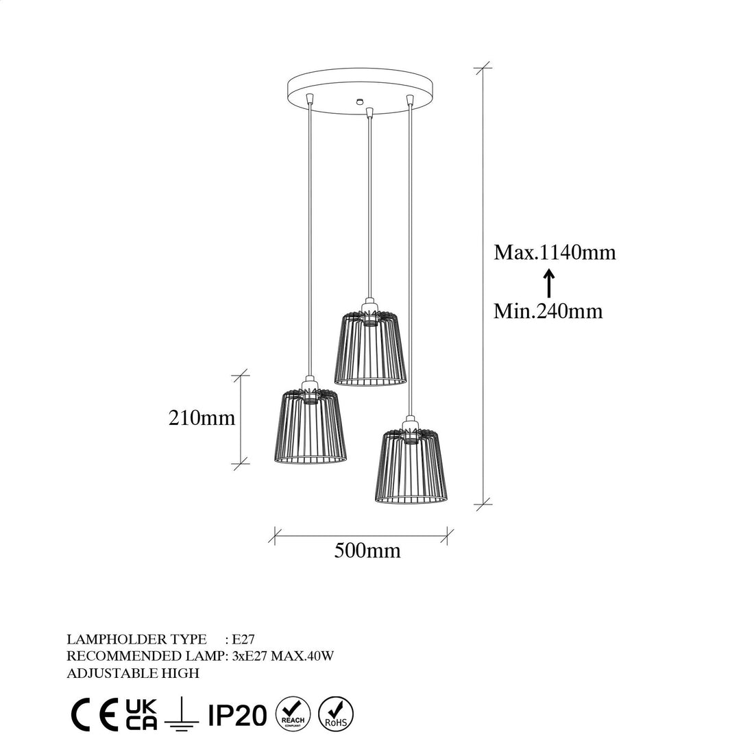 Lustre Pirlo - 11570 - 2