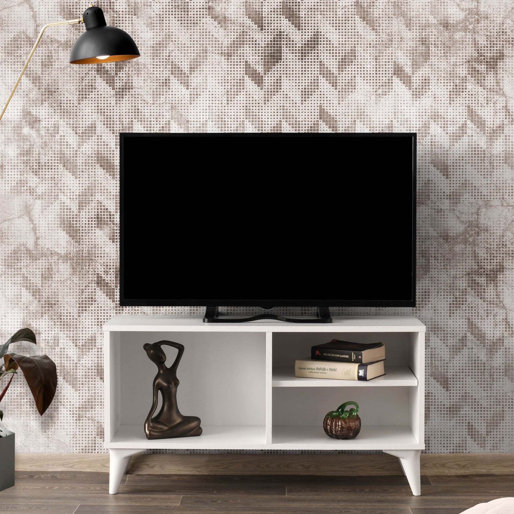 Meuble TV Zisino - White
