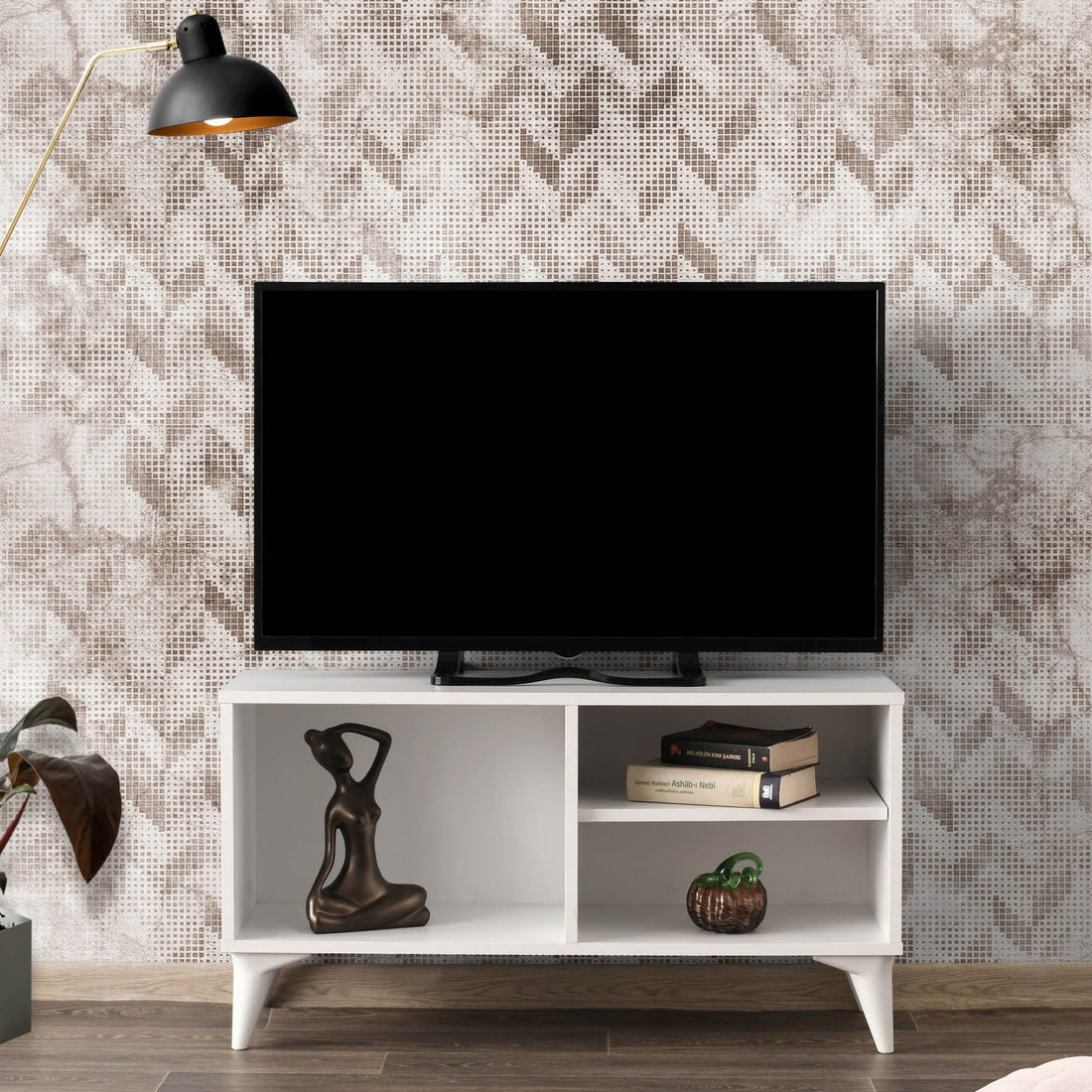 Meuble TV Zisino - White