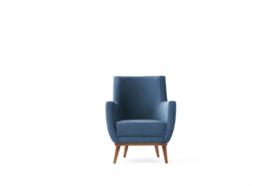 Fauteuil à oreilles Gonca - Blue