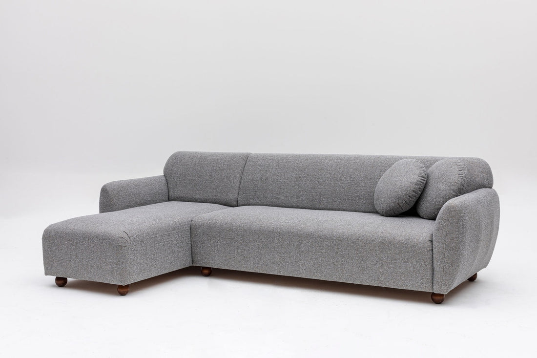 Canapé d'angle Eddy Corner (CHL-3R) - Light Grey