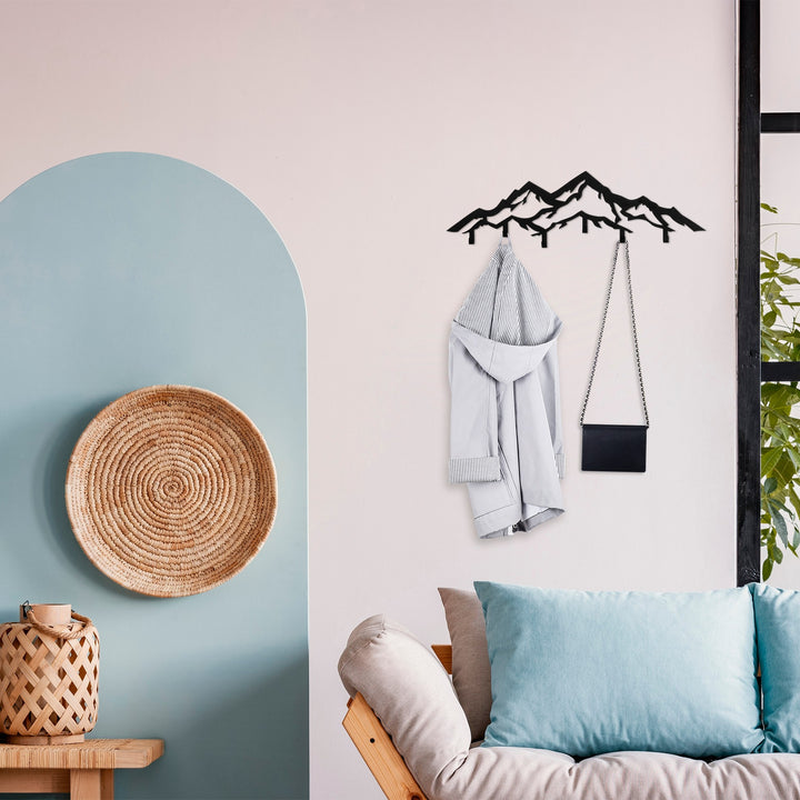 Crochet mural en métal Dağ