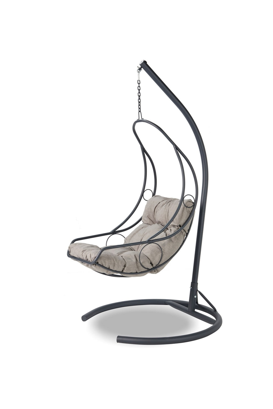 Chaise de balançoire unique de jardin Çalı - Anthracite, Grey