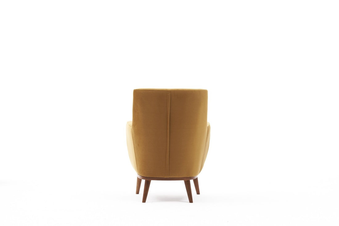 Fauteuil à oreilles Gonca - Gold
