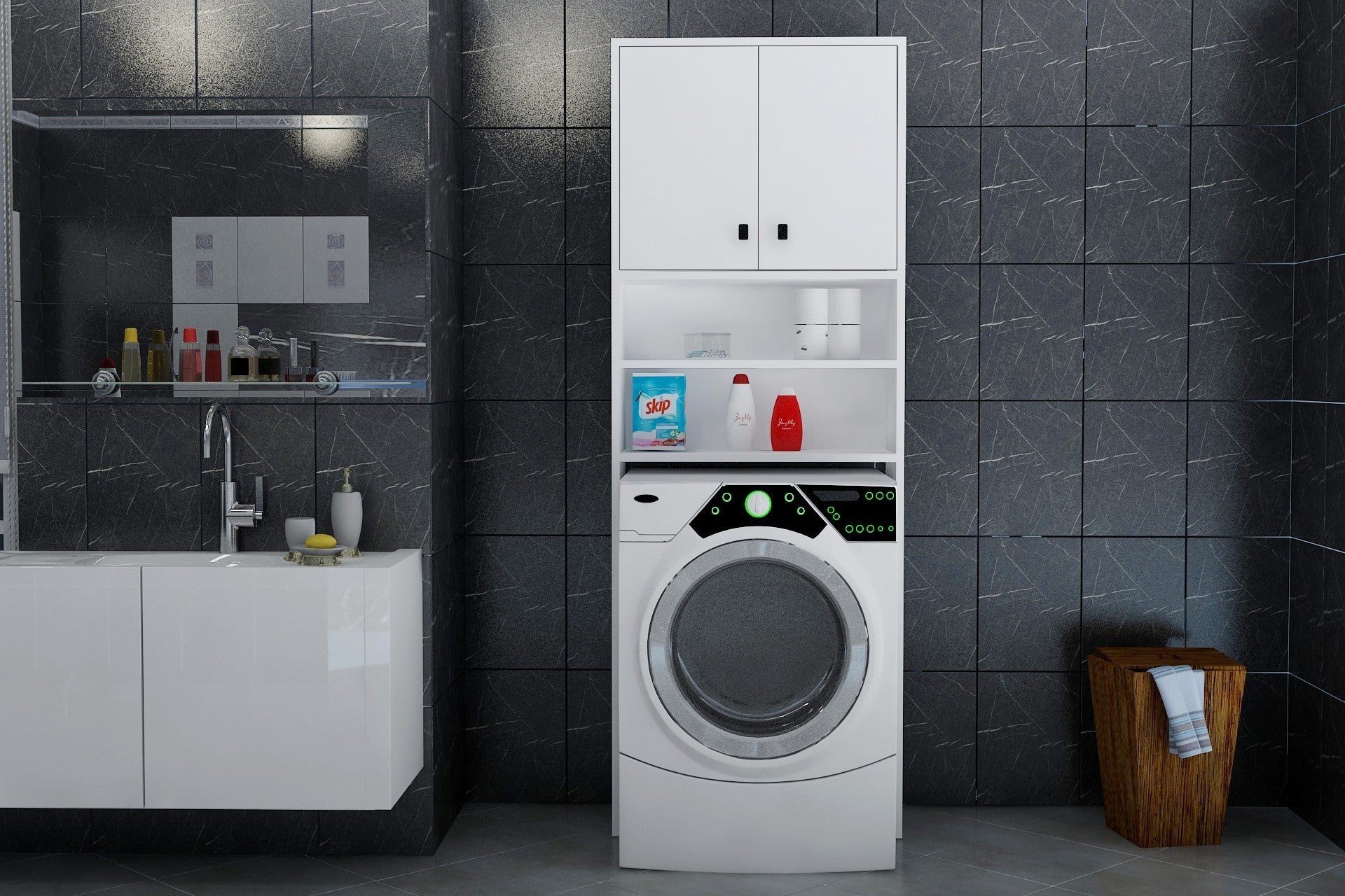 Armoire à plusieurs usage Selen - White