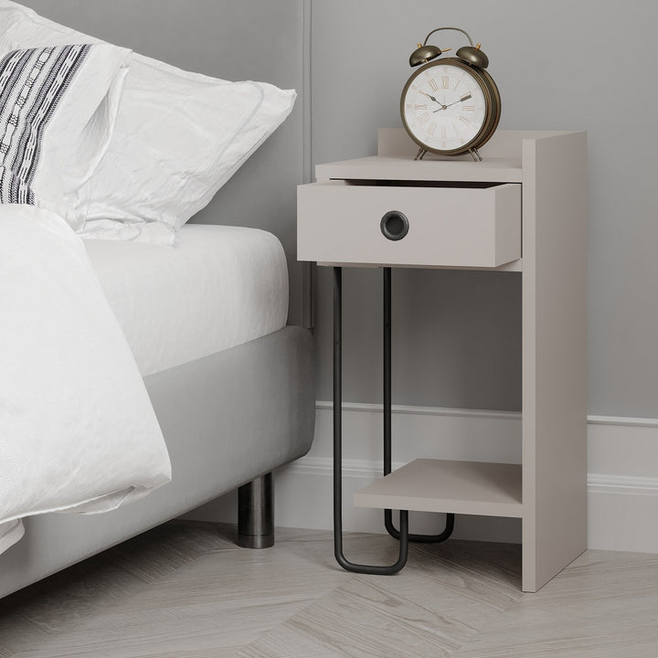 La table de nuit Sirius Right - Light Mocha