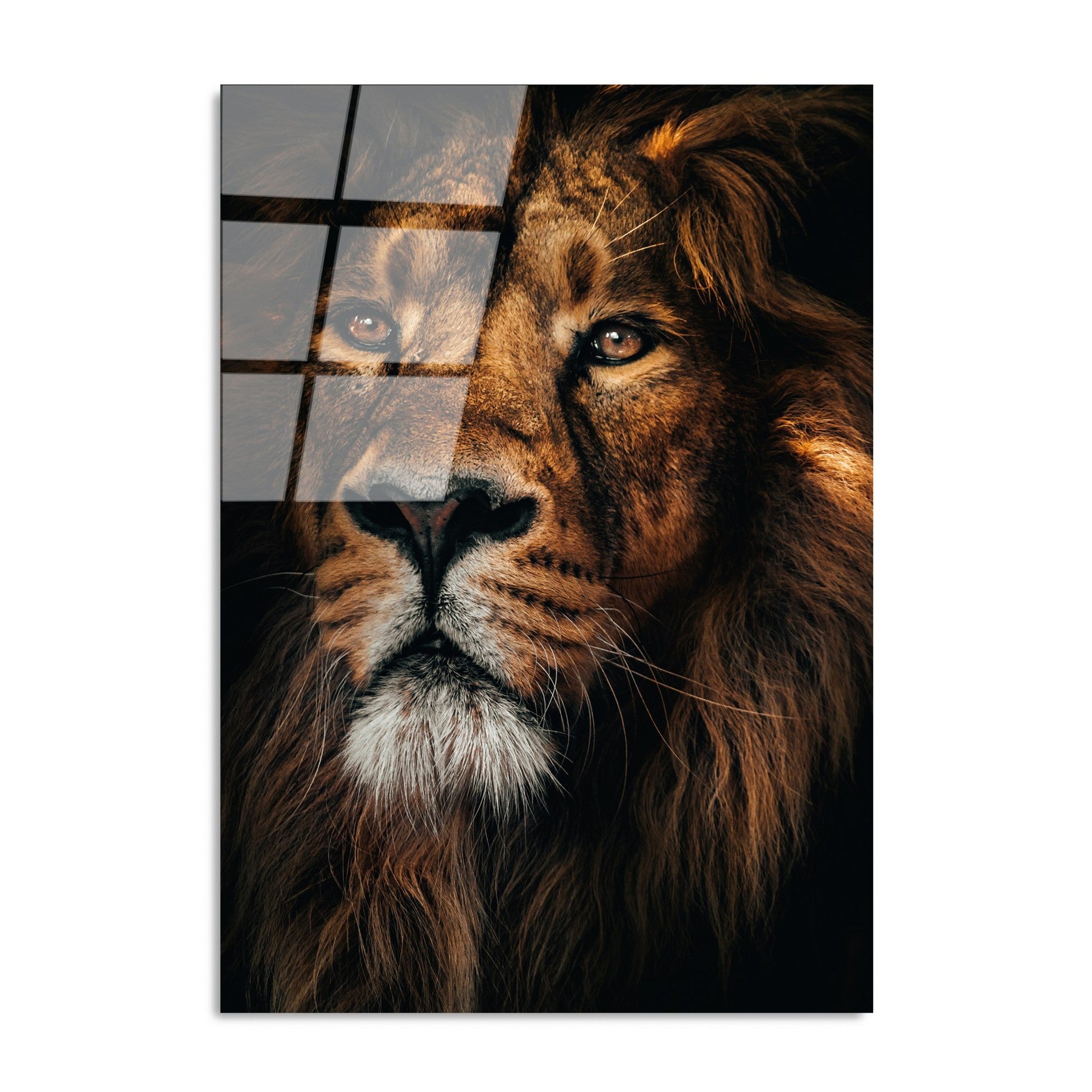 Peinture en verre trempé décoratif UV-159 70 x 100