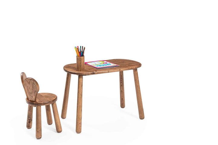 Hobbit Table et 1 Chaises Enfants Table d'activité