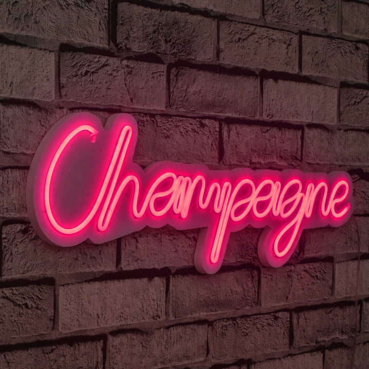 Éclairage LED en plastique décoratif Champagne - Pink